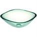 Clear Square Glass Vessel Sink