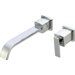 Mainz Wall Mounted Bathroom Sink Faucet with Single Handle