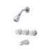 Bedford Diverter Tub and Shower Faucet Trim