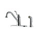 Portland One Handle Centerset Kitchen Faucet with Side Spray