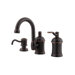 Amherst Widespread Bathroom Faucet with Double Lever Handles