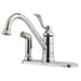 Portland One Handle Kitchen Faucet with Sidespray