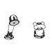 Hampton Diverter Hand Shower Faucet Trim Kit with Cross Handle