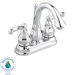 Dazzle Centerset Bathroom Faucet with Double Lever Handles