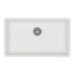 Precis Super Single Bowl Sink in Metallic Gray