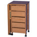 VHZ Office Mobile Armoire Desk