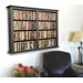 VHZ Entertainment Double Wall Mounted Storage Rack