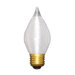 25W Spunlite C15 Chandelier Bulb in Satin