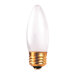 60W Incandescent Torpedo Chandelier Bulb with Medium E26 Base in Frost