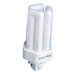 26W Dimmable Compact Fluorescent Triple Electronic 4-Pin Bulb in Soft White