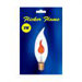 E12 Candelabra  Base Incandescent Torpedo Chandelier Flicker Bulb