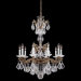 La Scala Rock Crystal 10 Light Chandelier