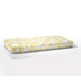 Organic Fitted Riverbed Crib Sheet in Daffodil Yellow