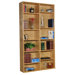 Heirloom 85.5" H Double Bookcase in Oak Veneer