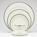 Satin Lace 20 Piece Dinnerware Set