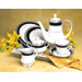 Crestwood Cobalt Platinum Dinnerware Set