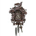 14" Traditional Walnut Finish Cuckoo Clock