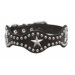 Star Wave Dog Collar in Black