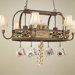 Napa Chandelier Pot Rack with Shade