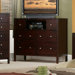 Solana 6 Drawer Media Chest