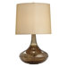 Farris Luster / Rope Etched Glass Lamp