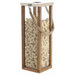Tate Glass / Wood / Steel Lantern