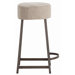 Rochefort Iron / Wood / Linen Counter Stool