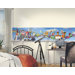 Alphabet Train Mural Style Border