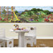 Construction Panorama Mural Style Border