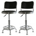 18" AmeriHome Adjustable Height Shop (Set of 2)
