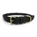 Signature Quality Braided Genuine Leather Dog Collar