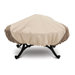 Veranda Collection Large Round Fire Pit Cover in Pebble
