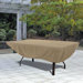 Rectangular Patio Table Cover in Sand