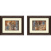 Botanical Abstract Intention Framed Art (Set of 2)
