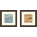 Vintage Paris Framed Art Brown (Set of 2)