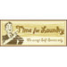 Time for Laundry B Framed Wall Art