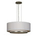 Convertible 6 Light Drum Pendant