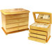 Maple Floral Motif Jewelry Box