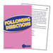Following Directions Practice Cards