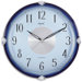 Opal Dome Glass Case Clock in Black