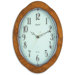 Opal Wooden Oval Clock in Classy Finish