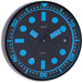 Round Case Clock with Date