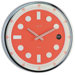 Round Case Clock with Date
