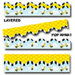Pop-apart Border Bees & Honeycomb