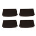 Sovereign Series HiFi 24" Audio Rack - 4 Rosewood Boards Only