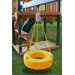 Commercial Grade Tire Swing in Yellow