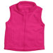 Winter Wear Fleece Vest in Hot Pink