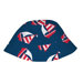 Navy Sailboat Bucket Sun Protection Hat