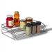 Tiered Chrome Shelf Organizer