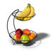 Yumi 2-Tier 11.5" Fruit Server